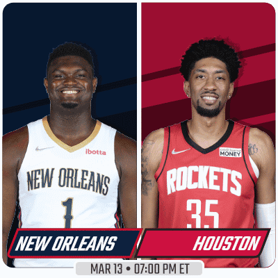 New Orleans Pelicans Vs. Houston Rockets Pre Game GIF - Nba Basketball Nba 2021 GIFs