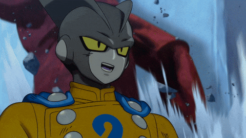 a cartoon character with a yellow jacket and a blue g on his chest