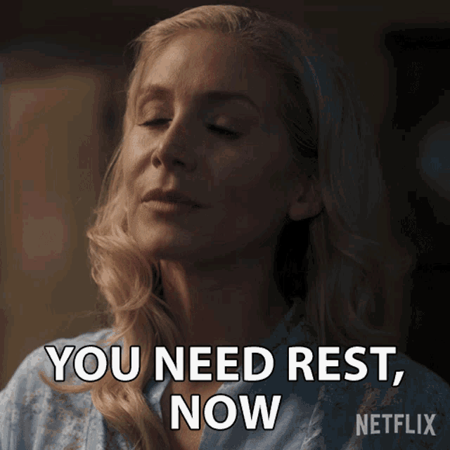 You Need Rest Now Margot GIF - You Need Rest Now Margot First Kill GIFs