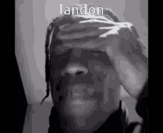 Landon Landon Apology GIF - Landon Landon Apology Travis Scott Meme GIFs
