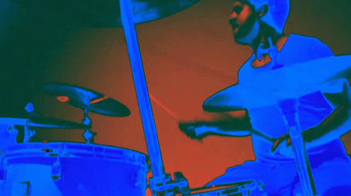 Drummer Thoughtcrimes GIF - Drummer Thoughtcrimes Keyhole Romance Song GIFs