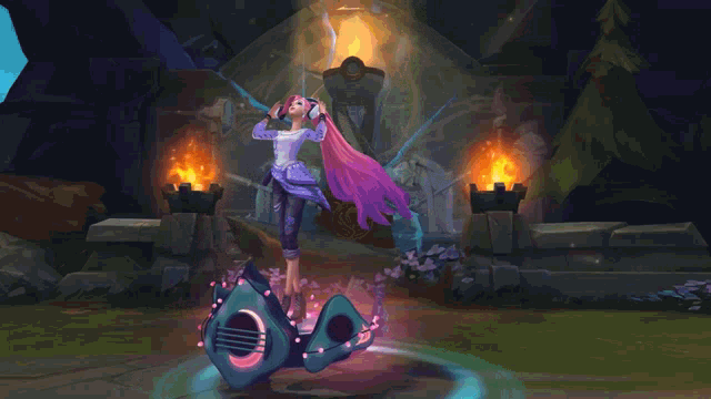 Seraphine League Of Legends GIF - Seraphine League Of Legends Dawid GIFs