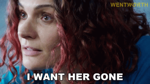 I Want Her Gone Bea Smith GIF - I Want Her Gone Bea Smith Wentworth GIFs