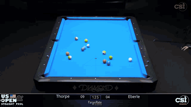 a pool table with the word diamond on the top of it