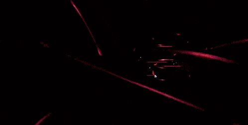 a close up of a person 's face with a red background .