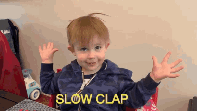 Clapping Hands Slow Clap GIF - Clapping Hands Slow Clap Kid GIFs