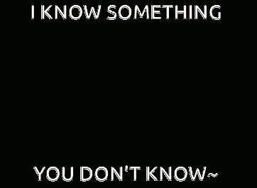 Alastor I Know Something You Don'T Know GIF - Alastor I know something
