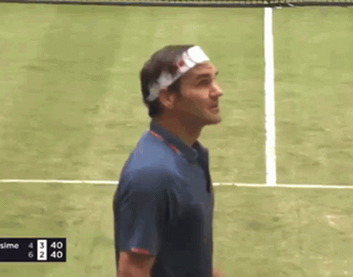 Roger Federer Bugs GIF - Roger Federer Bugs Tennis GIFs