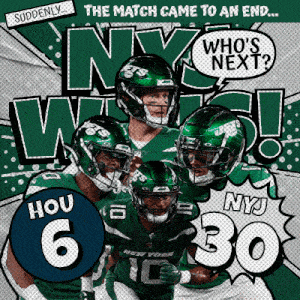 New York Jets (30) Vs. Houston Texans (6) Post Game GIF - Nfl National Football League Football League GIFs