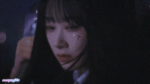 a close up of a woman 's face with a watermark that says neongirls on it