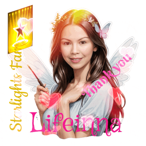 a picture of a woman with wings and the word lifeina on the bottom