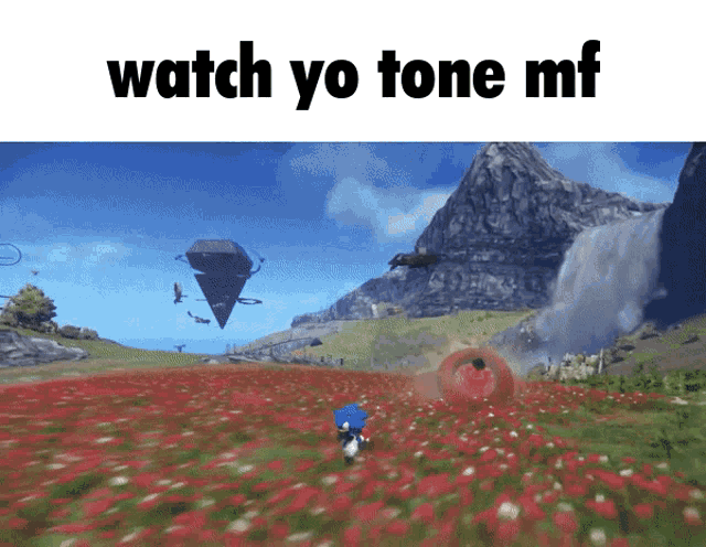 a screenshot of a video game with the words watch yo tone mf below it