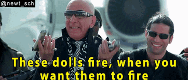 Welcome These Dolls Fire When You Want Them To Fire GIF - Welcome These Dolls Fire When You Want Them To Fire Feroz Khan GIFs