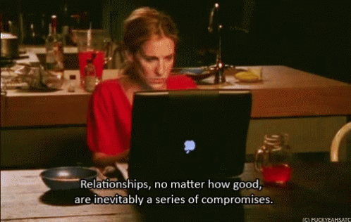 Carrie Bradshaw Sex And The City GIF - Carrie Bradshaw Sex And The City Relationship GIFs