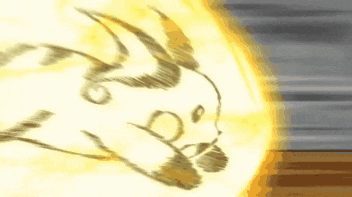 a drawing of a cat with horns is surrounded by a yellow light .