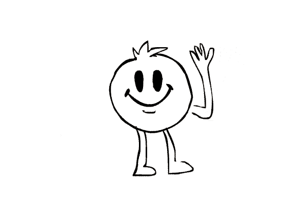 a drawing of a poop and a smiley face with arms and legs