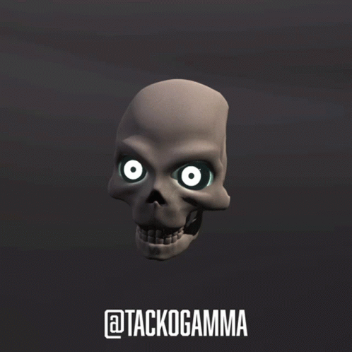 Skull Floating GIF - Skull Floating Spooky GIFs