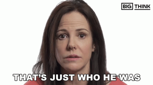 Thats Just Who He Was Mary Louise Parker GIF - Thats Just Who He Was Mary Louise Parker Big Think GIFs