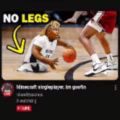 a basketball player with no legs is dribbling a basketball