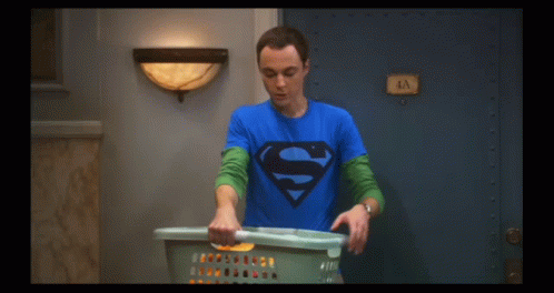 Saturday Night Sheldon Cooper GIF - Saturday Night Sheldon Cooper Laundry GIFs