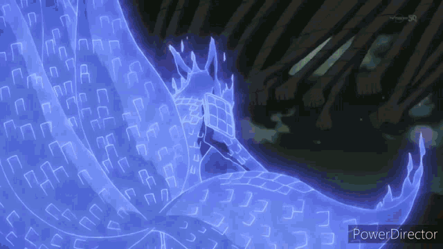 a video of a dragon is being edited by the powerdirector