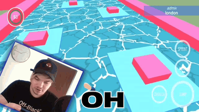 a screenshot of a game with the word oh on the bottom