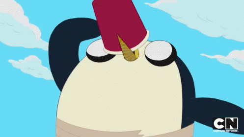 Partayyyy GIF - Adventure Time Gunter Drinks GIFs