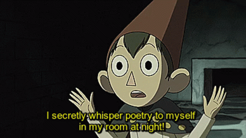 Over The Garden Wall Poetry GIF - Over The Garden Wall Poetry Wirt GIFs