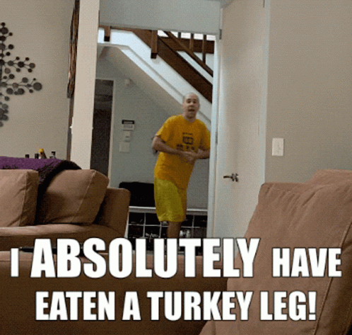 Absolutely Eaten Turkey Leg GIF - Absolutely Eaten Turkey Leg Angry GIFs