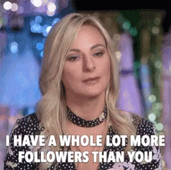 More Followers Than You Lots Of Followers GIF - More Followers Than You Lots Of Followers GIFs