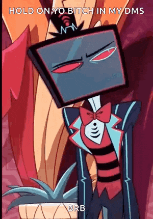 a cartoon character with a tv head and a bow tie is wearing a suit and tie .