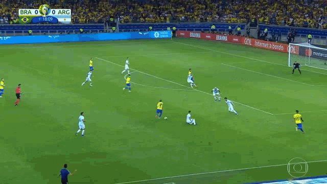 Gabriel Jesus Brasil X Argentina GIF - Gabriel Jesus Brasil X Argentina Copa America GIFs