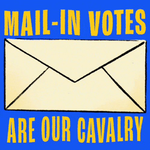 Mail In Votes Are Our Calvary Calvary GIF - Mail In Votes Are Our Calvary Calvary Mail In Voting GIFs