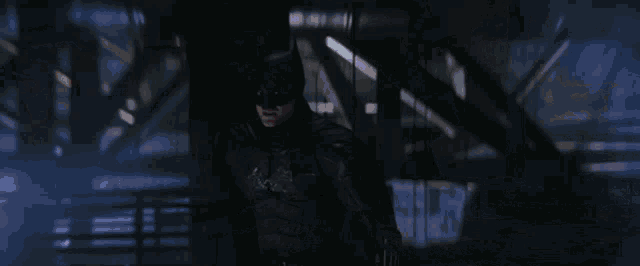 The Batman Swing GIF - The Batman Swing The Riddler GIFs
