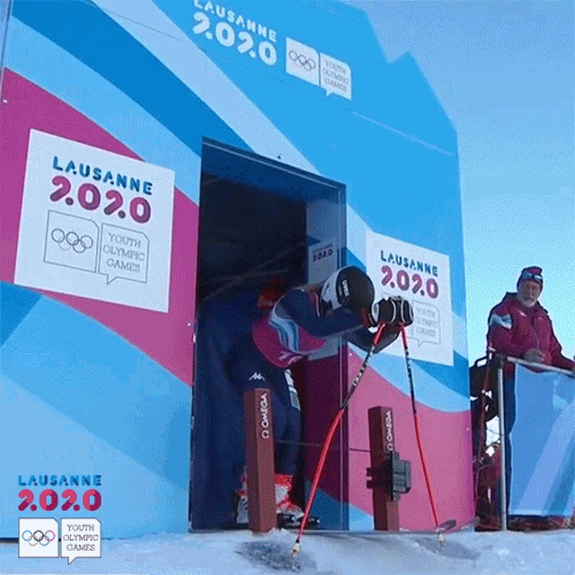 Ready Youth Olympic Games GIF - Ready Youth Olympic Games Alpine Skiing GIFs
