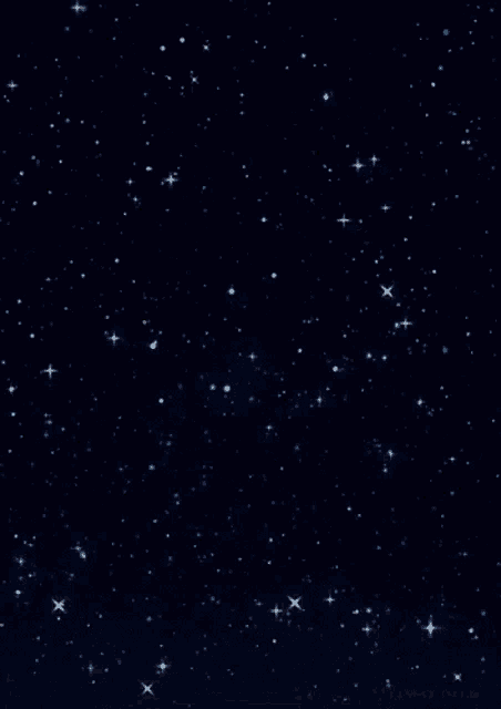 a night sky filled with lots of stars and a watermark that says ' lucas ' on it