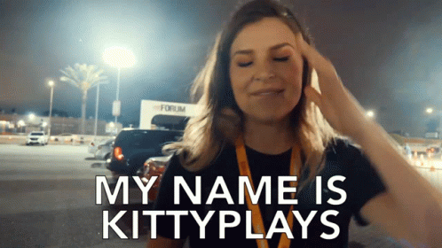 My Name Is Kittyplays Introducing GIF - My Name Is Kittyplays Introducing This Is Me GIFs