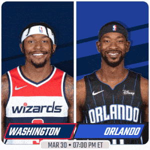 Washington Wizards Vs. Orlando Magic Pre Game GIF - Nba Basketball Nba 2021 GIFs