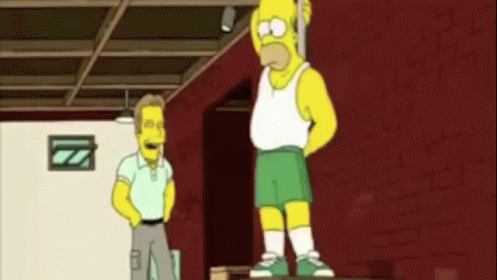 Homer Simpson Pole Dancer GIF - Smexy Funny Simpsons GIFs