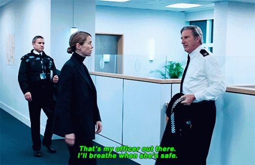 Ted Hastings Patricia Carmichael GIF - Ted Hastings Patricia Carmichael Line Of Duty GIFs