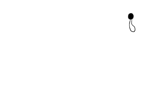 a black and white drawing of a spoon on a white background