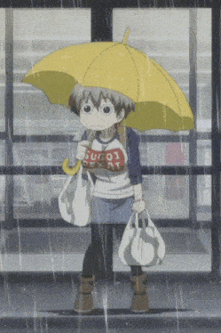 Anime Rain GIF - Anime Rain Uzaki GIFs