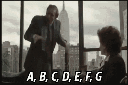 That'S All You Have To Do!!! - Nicholas Cage In Vampire'S Kiss GIF - Nic Cage Nicolas Cage Alphabet GIFs