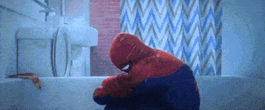 Spiderman Spiderverse GIF - Spiderman Spiderverse Spiderman Crying GIFs