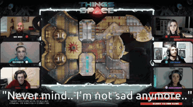 a screenshot of a video game called things space