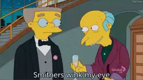 Simpsons Smithers GIF