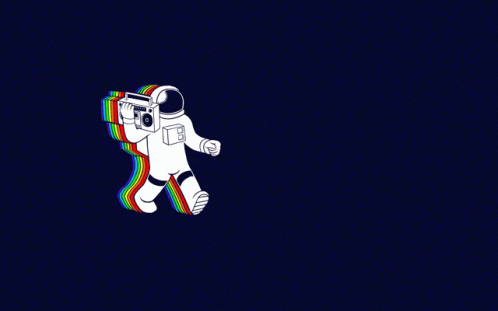 Kriko Astronaut GIF - Kriko Astronaut Colorful GIFs