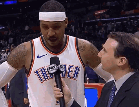 Carmelo Anthony Russell Westbrook GIF - Carmelo Anthony Russell Westbrook Melo GIFs