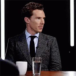 Cute Benedict Cumberbatch GIF - Cute Benedict Cumberbatch Laugh GIFs