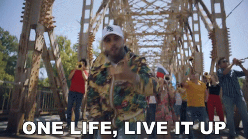 One Life Live It Up GIF - One Life Live It Up Nicky Jam GIFs